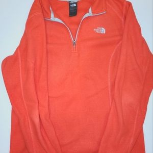 The North Face coral fleece pullover